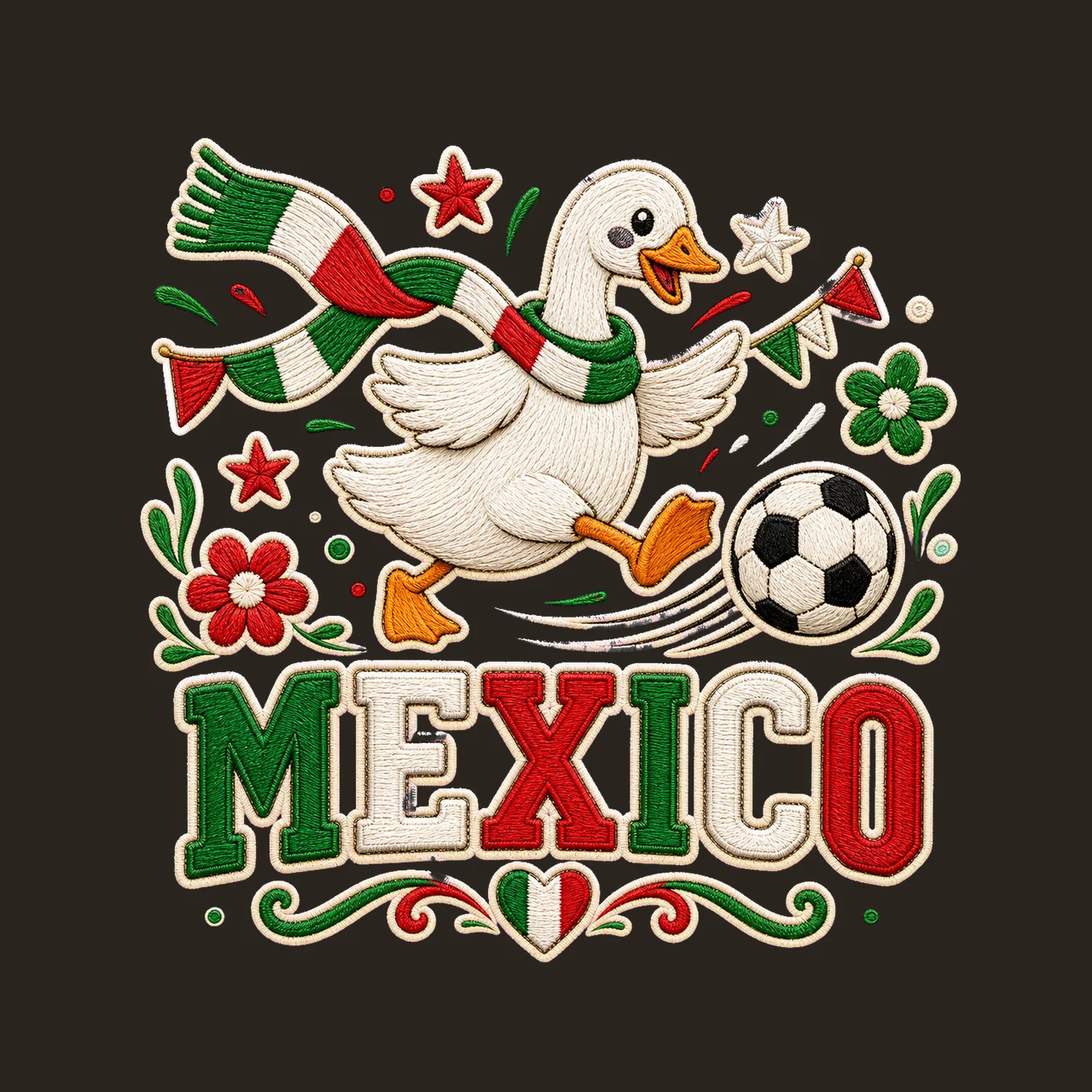 Mexico Soccer Goose sublimation instant shirt Variation C contrast preview thumbnail