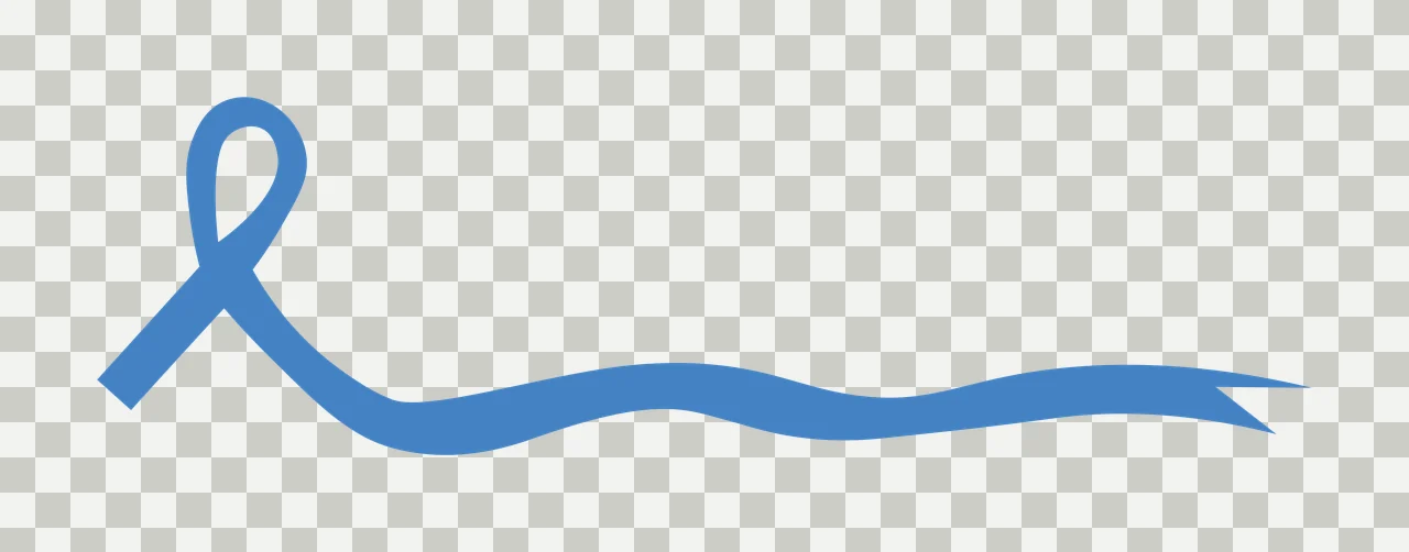 Blue awareness ribbon Illustration transparency and detail preview thumbnail
