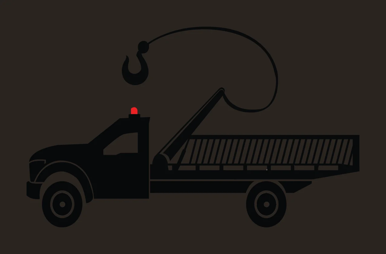 Can Glass Wrap Tow Truck Lifting With Crane contrast preview thumbnail