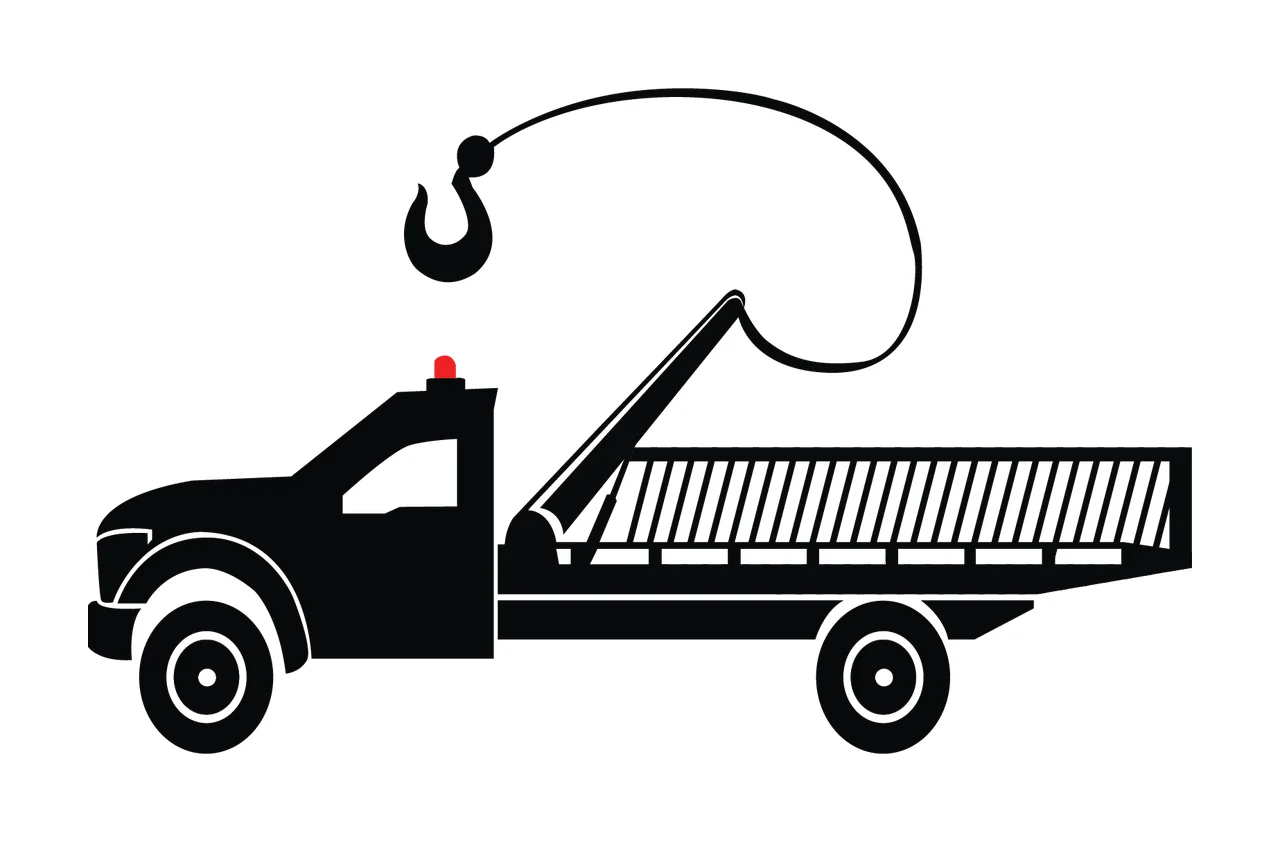 Can Glass Wrap Tow Truck Lifting With Crane
