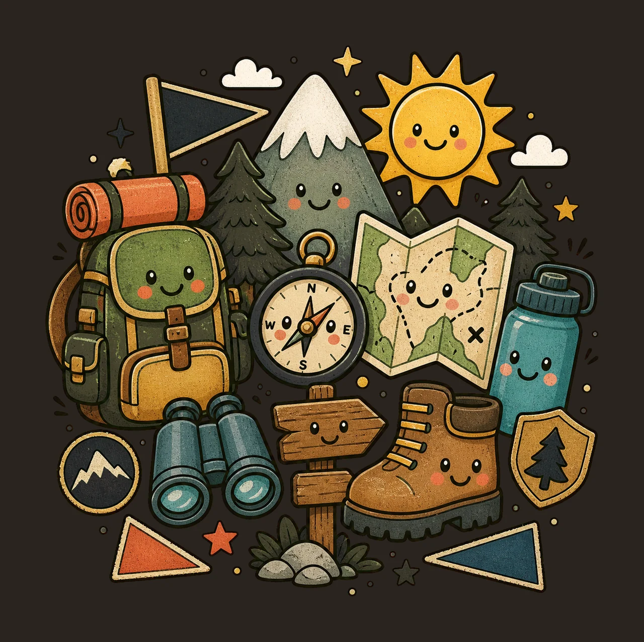 hiking outdoor 03 retro varsity sublimation instant shirt contrast preview thumbnail