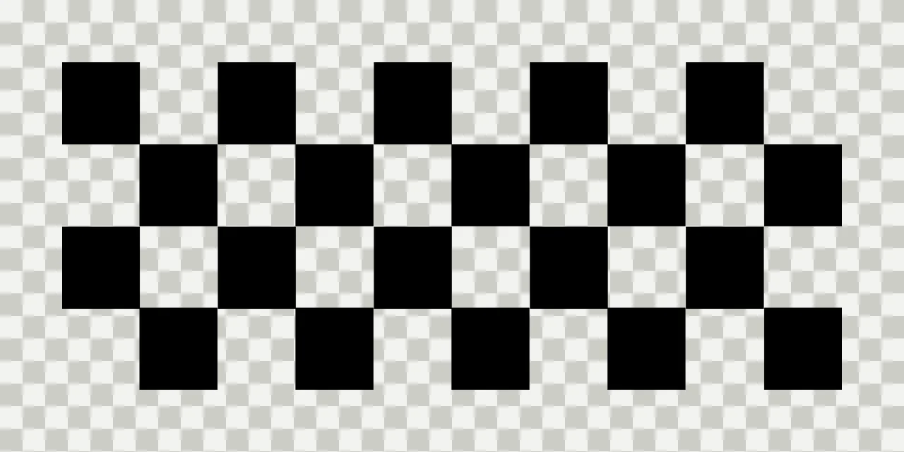 Can Glass Wrap Black And White Checkered Pattern tiled square transparency and detail preview thumbnail