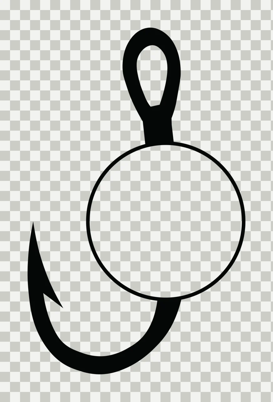 Fishing Hunting Monogram Character 16 fisherman angler bass transparency and detail preview thumbnail