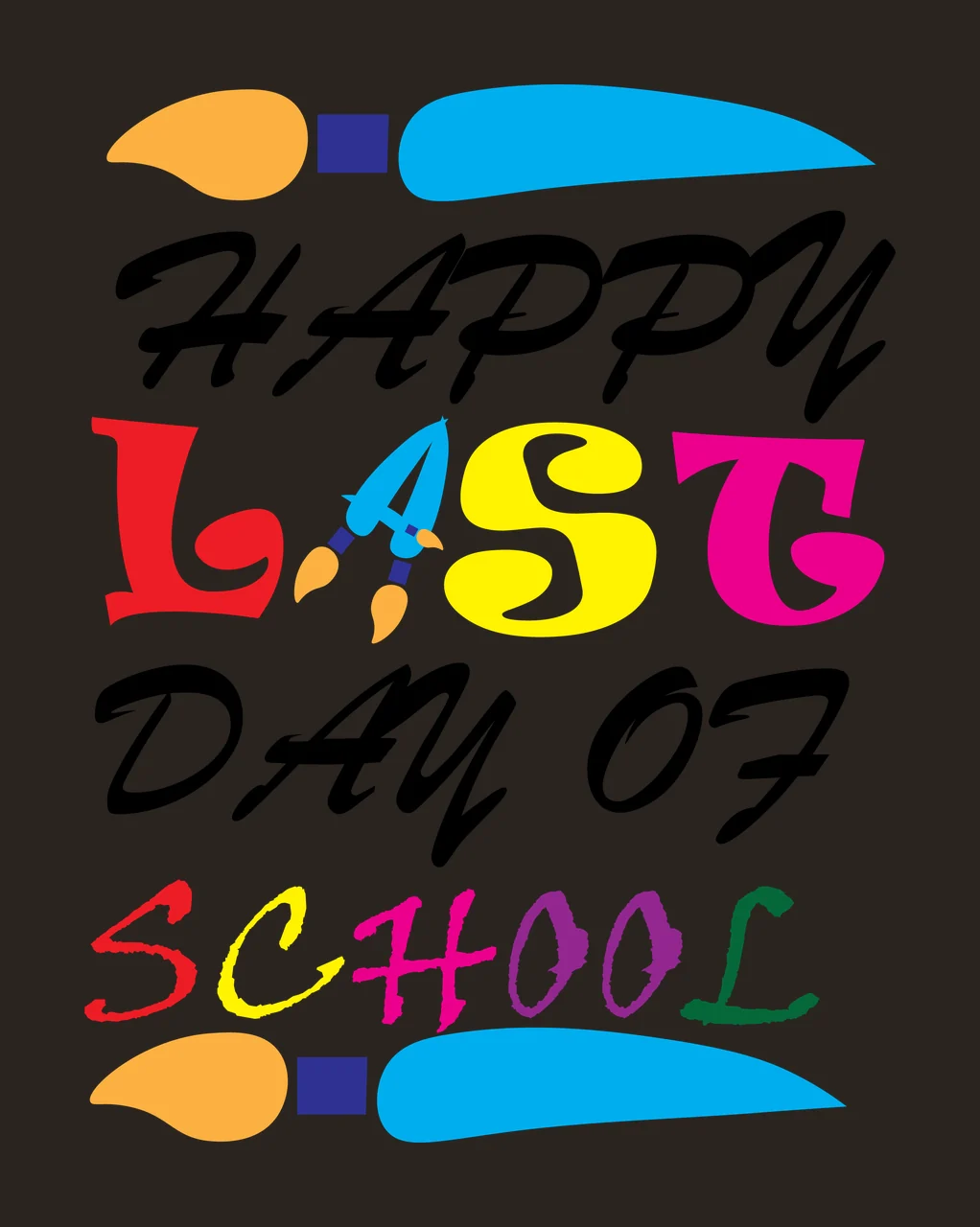 Last School classroom student education back to first day Variation contrast preview thumbnail