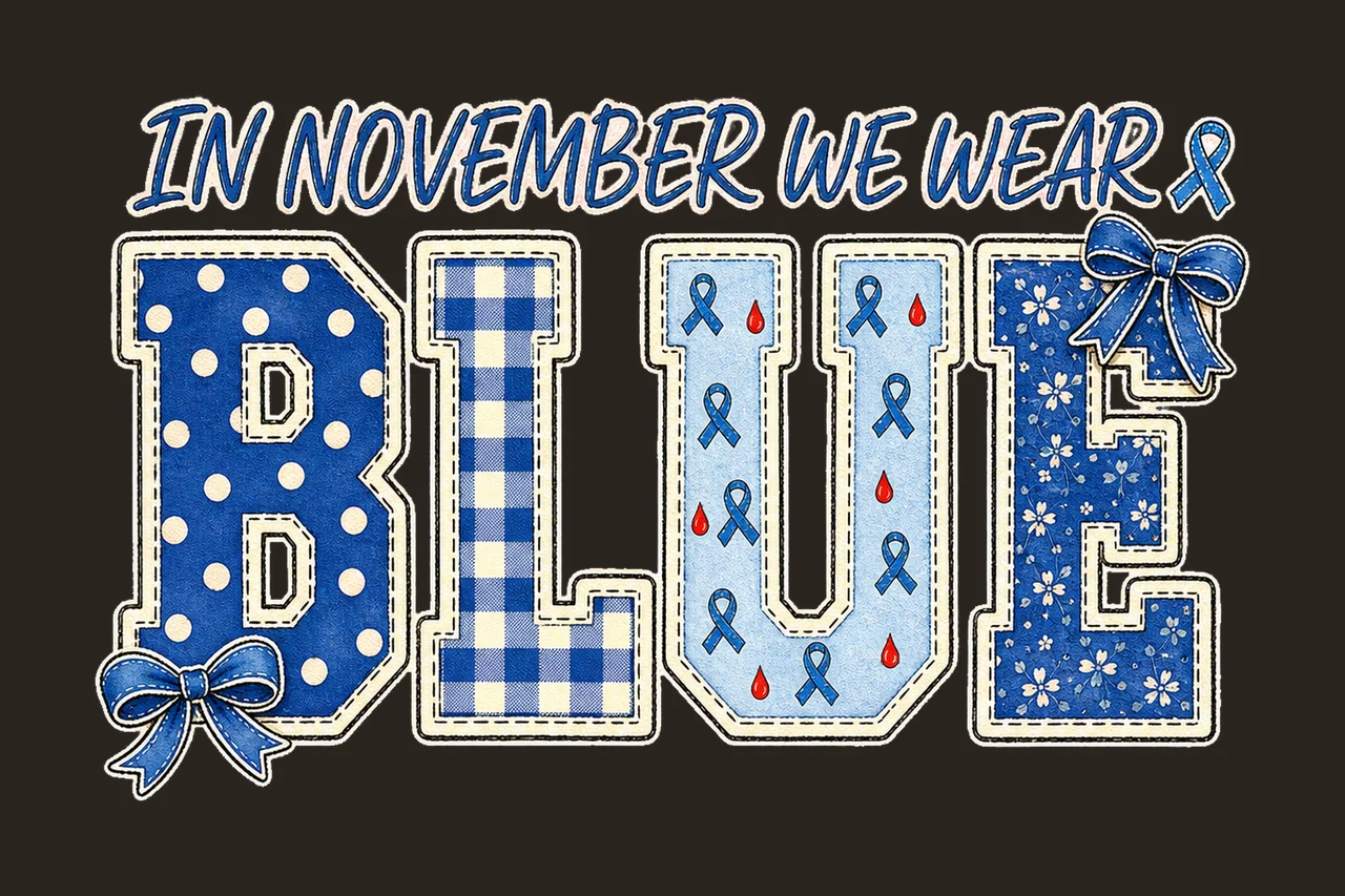 In November We Wear Blue Diabetes Awareness bundle 01 contrast preview thumbnail