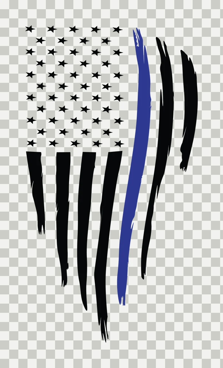 Flag Stars Of Flag Stars American With Vertical distressed transparency and detail preview thumbnail