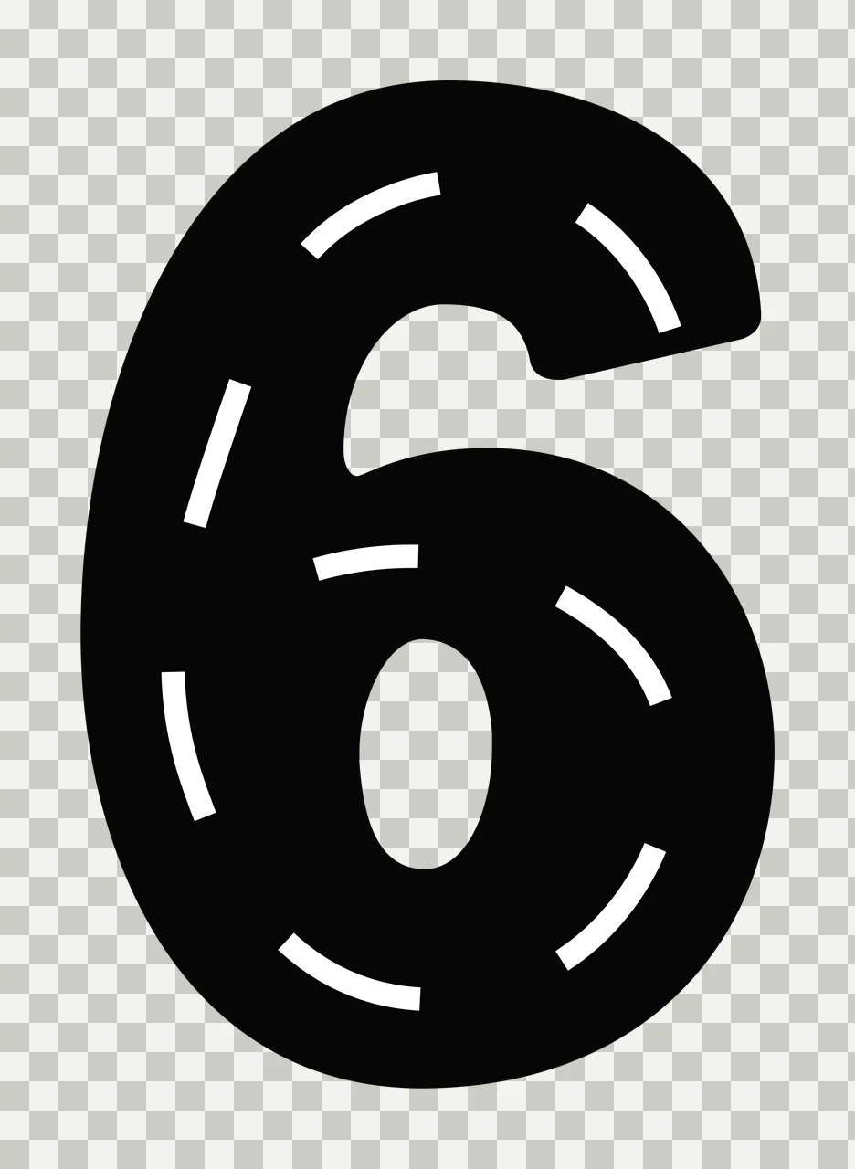 Race Track Font Character 23 racing checkered flag speedway transparency and detail preview thumbnail