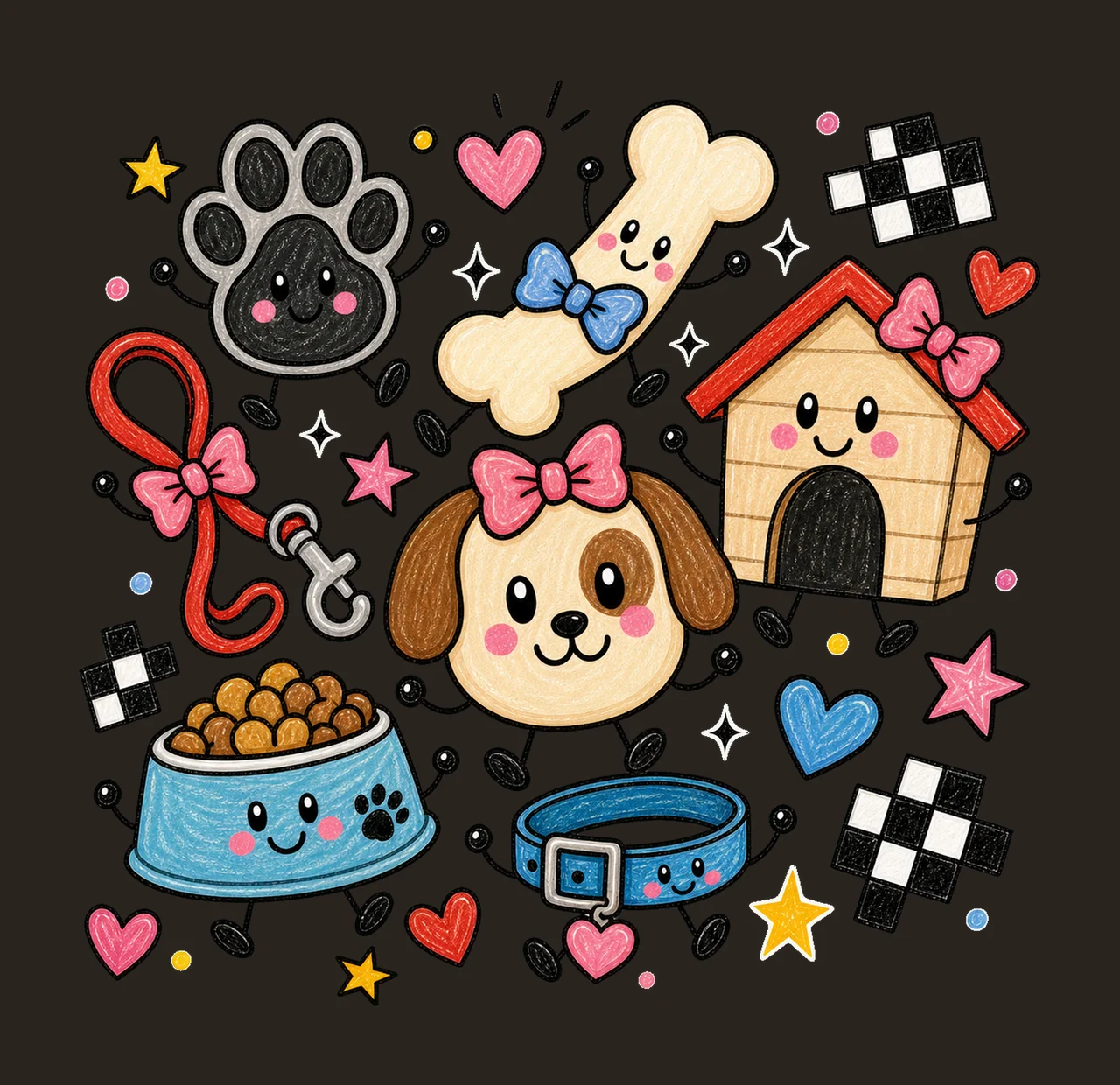 dog lover national dog day 03 retro varsity sublimation contrast preview thumbnail