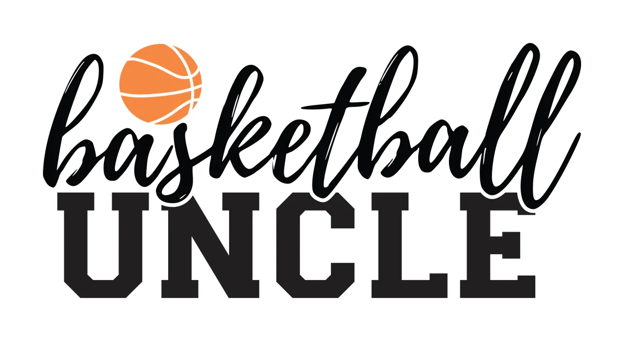 Basketball Uncle Black And White Graphic sport typography 1 6