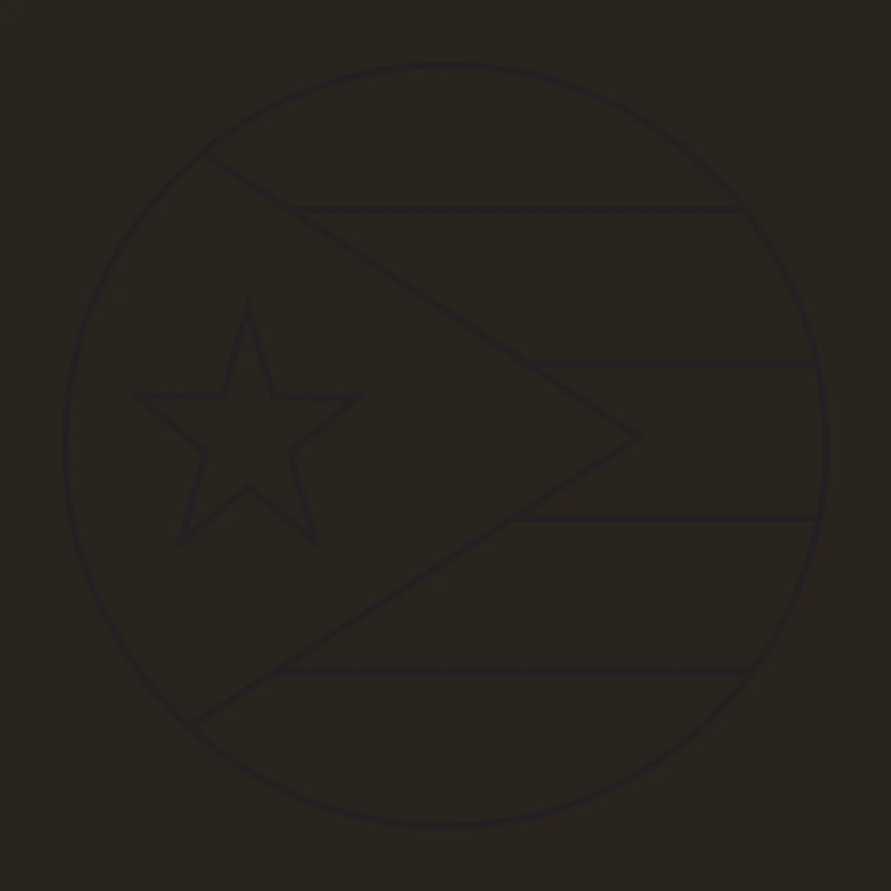 Circular Flag With Star Design containing circle lines linear contrast preview thumbnail