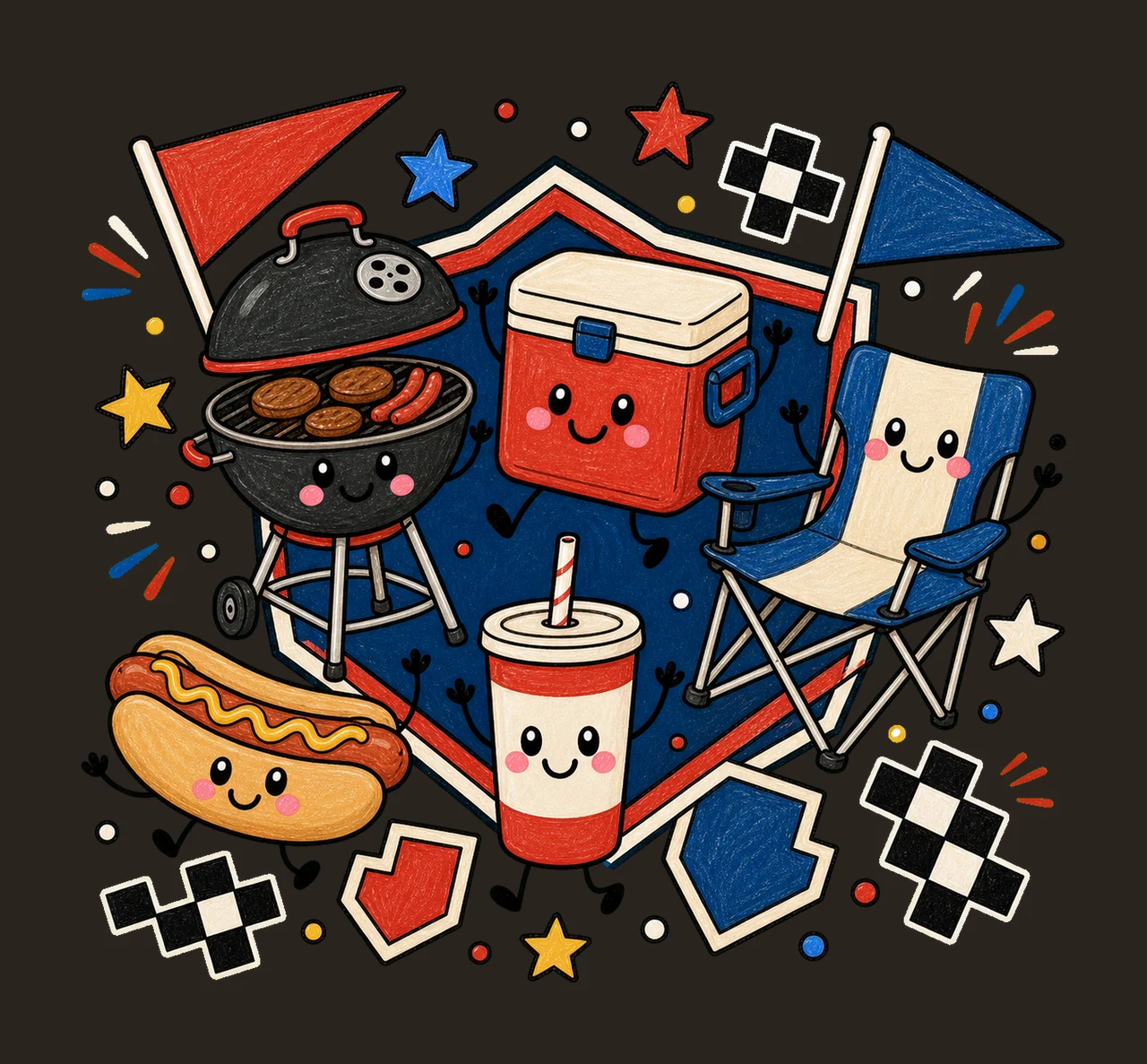 tailgate 03 retro varsity sublimation instant shirt design contrast preview thumbnail