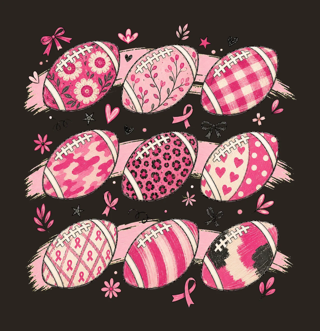 In October We Wear Pink Breast Cancer Breast Variation A contrast preview thumbnail