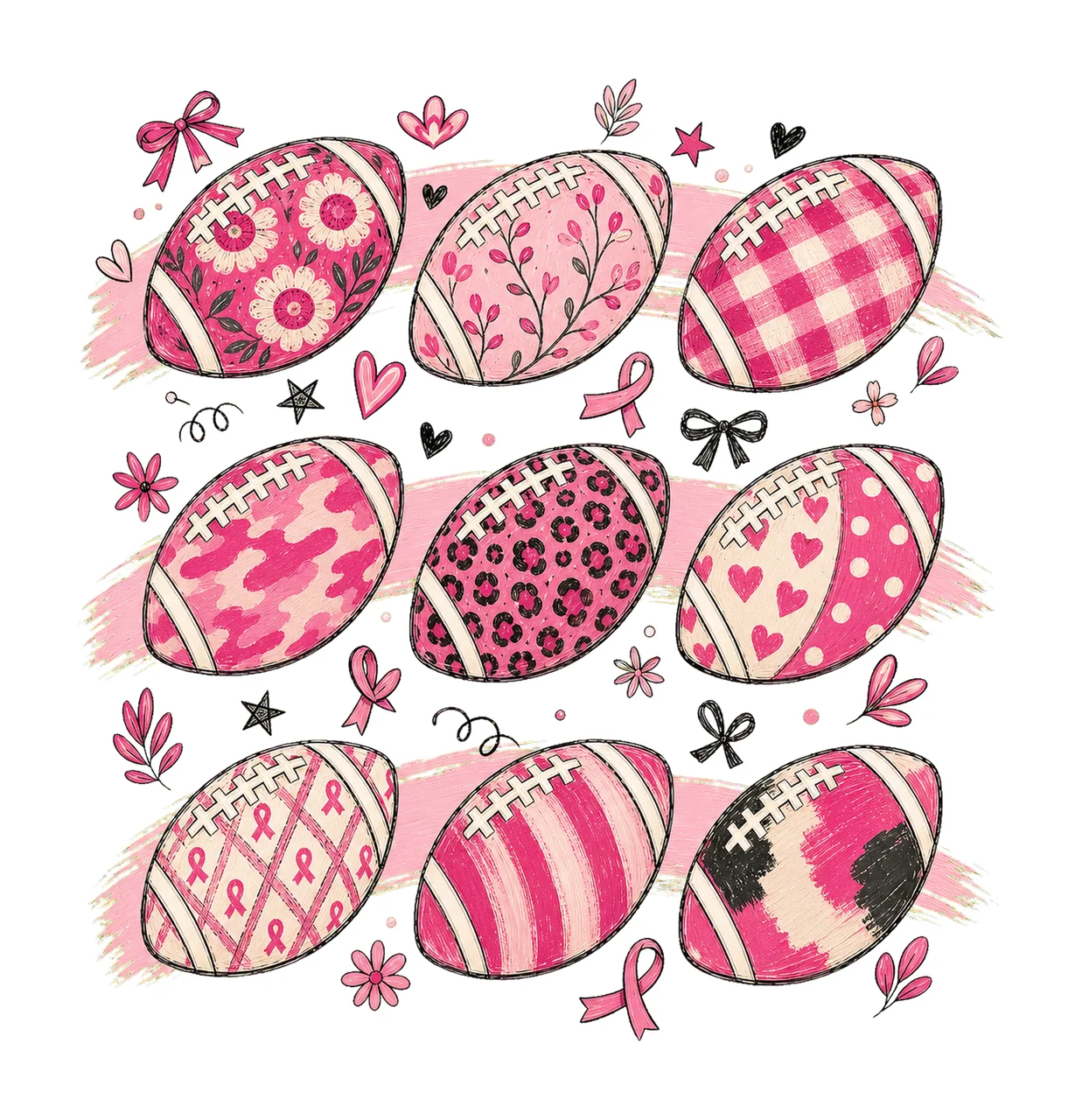 In October We Wear Pink Breast Cancer Breast Variation A