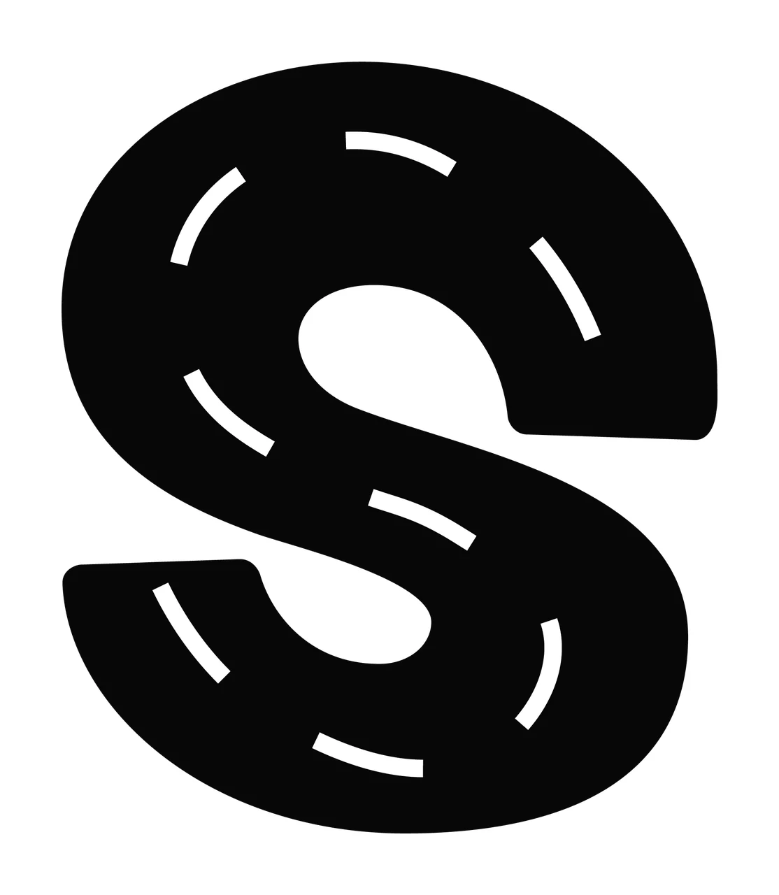 Race Track Font Character 09 racing checkered flag speedway