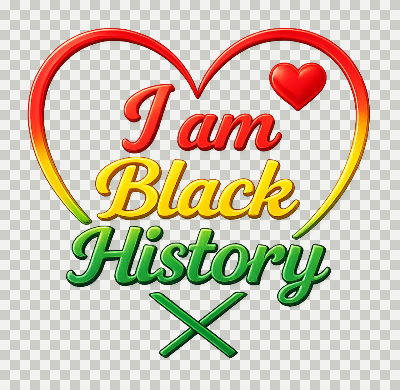 Am Black History Black History Month Design African American transparency and detail preview thumbnail