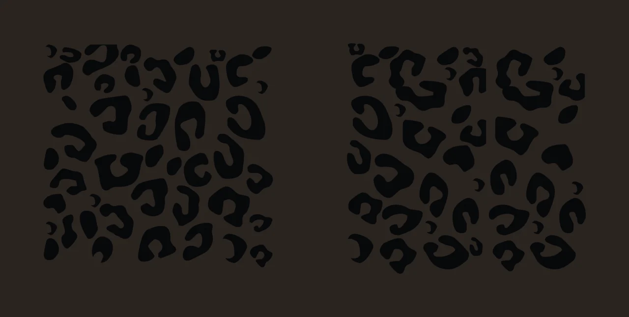 Leopard Can Glass Wrap Monochrome Spot Pattern Graphic print contrast preview thumbnail