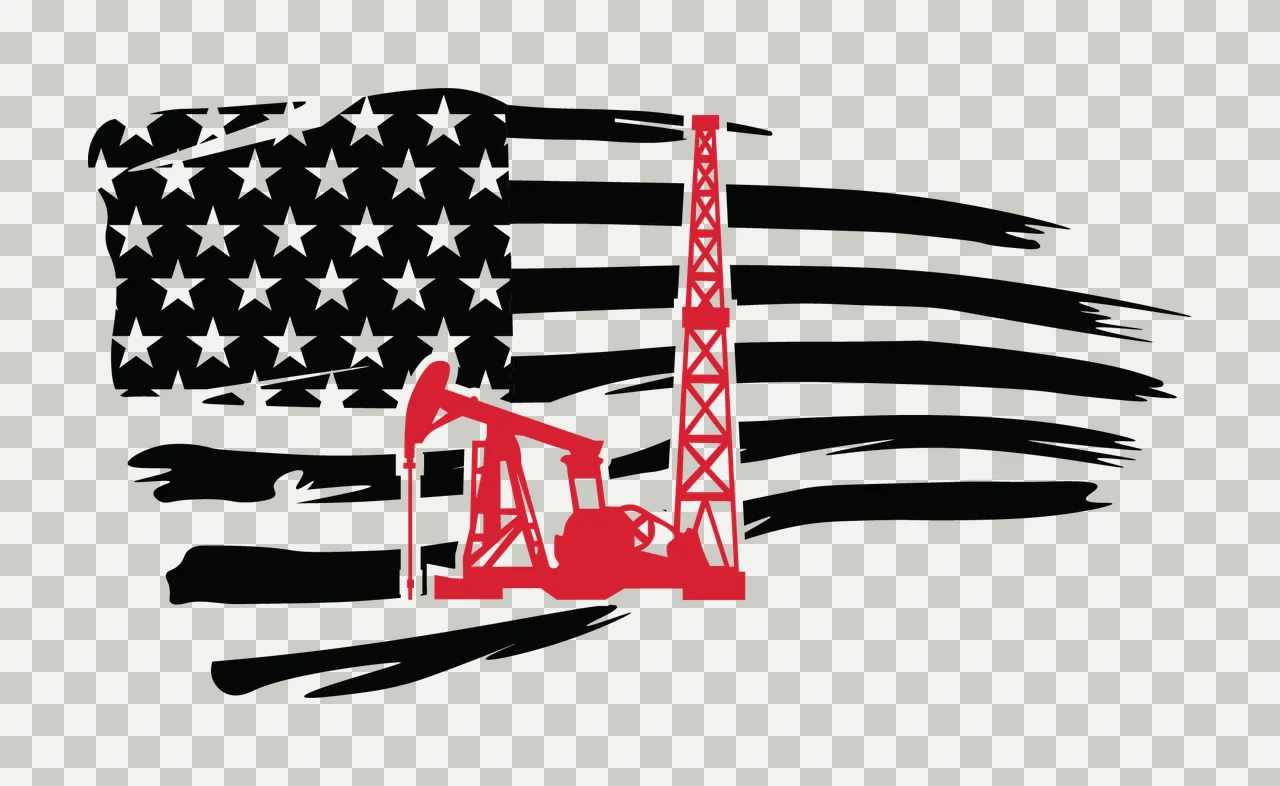 Can Glass Wrap Oil Pump Stationary With Derrick transparency and detail preview thumbnail