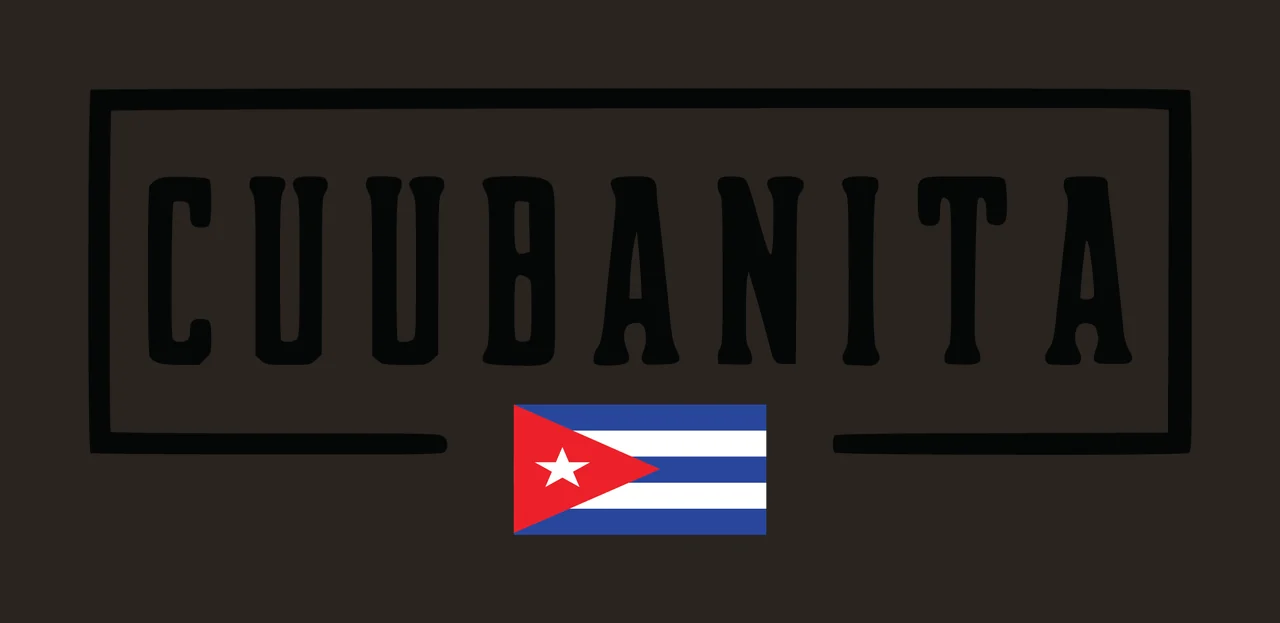 Cuubanita Text With Rectangular Border And Rectangle contrast preview thumbnail