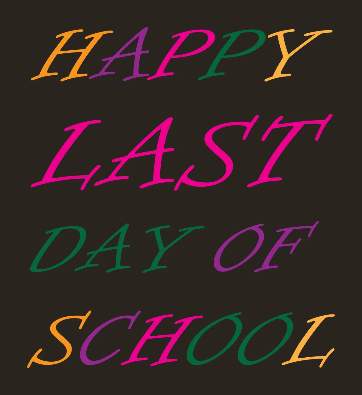 Last School classroom student education back to first day Variation contrast preview thumbnail