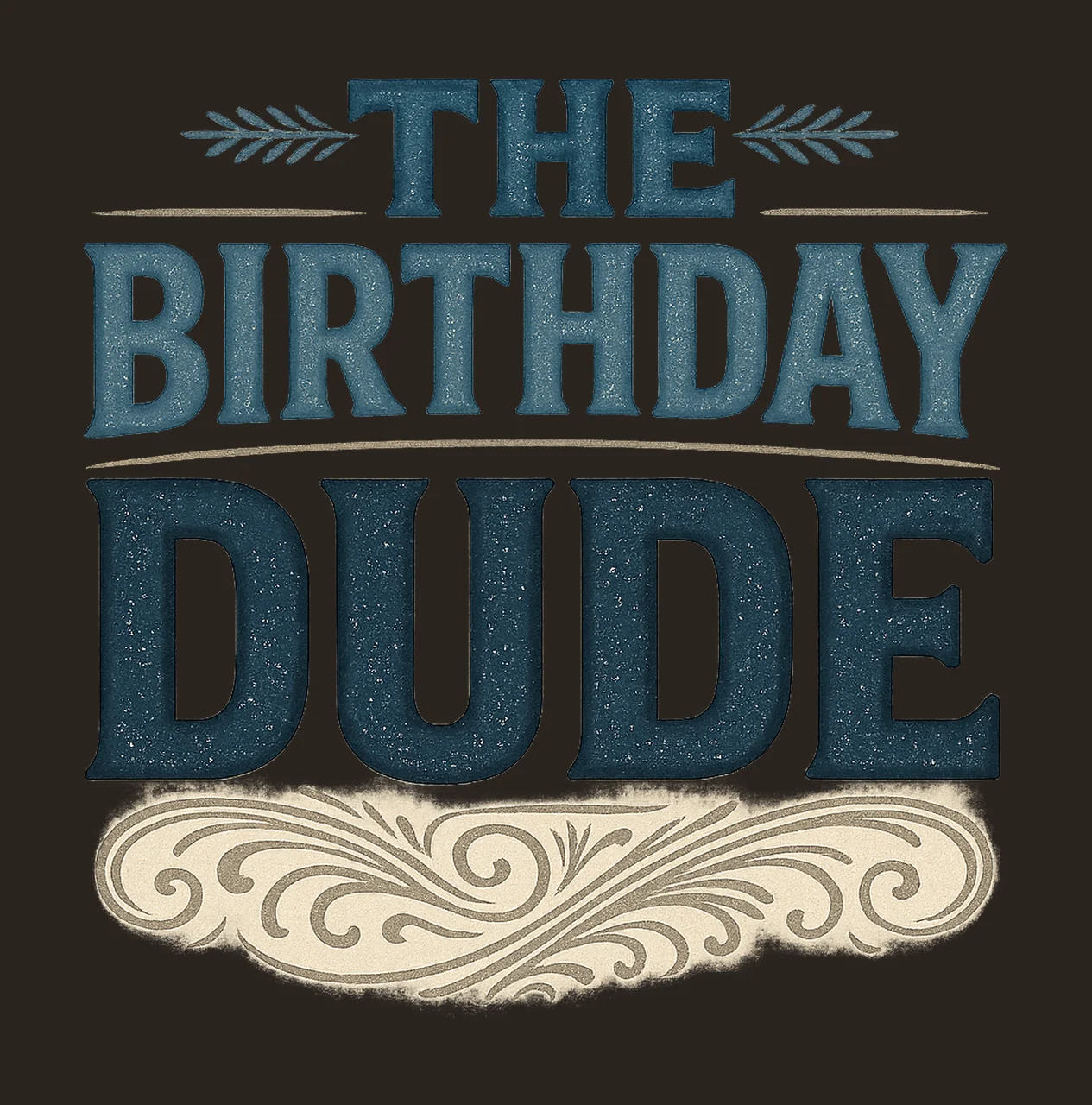 The Birthday Dude Sublimation Design Retro Birthday Boy Kids contrast preview thumbnail