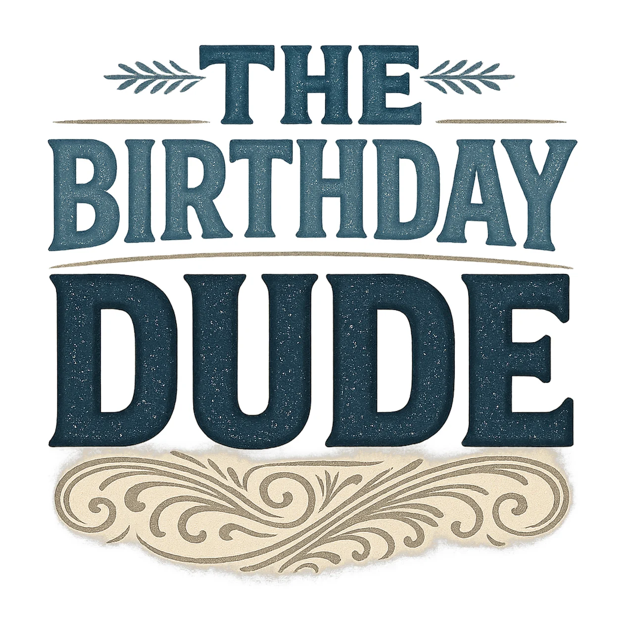 The Birthday Dude Sublimation Design Retro Birthday Boy Kids