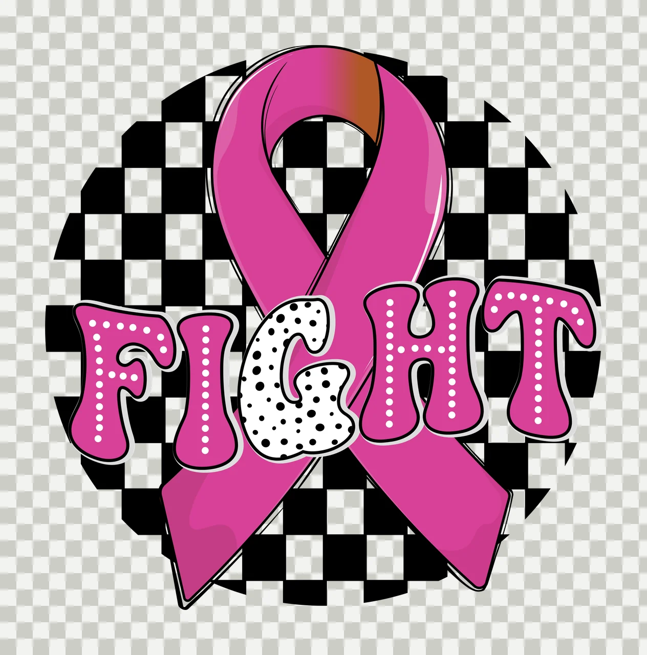 Ribbon Shape On Checkered Background overlay pattern dots black transparency and detail preview thumbnail