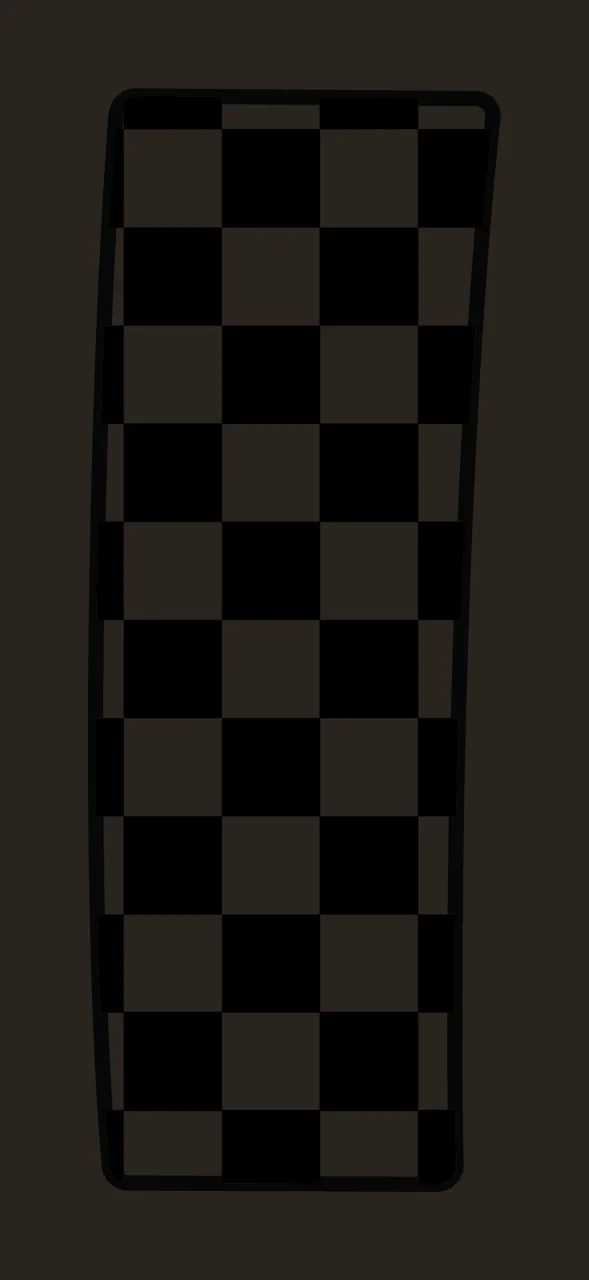 Can Glass Wrap I Letter Pattern Display contrast preview thumbnail