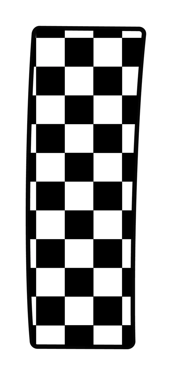 Can Glass Wrap I Letter Pattern Display