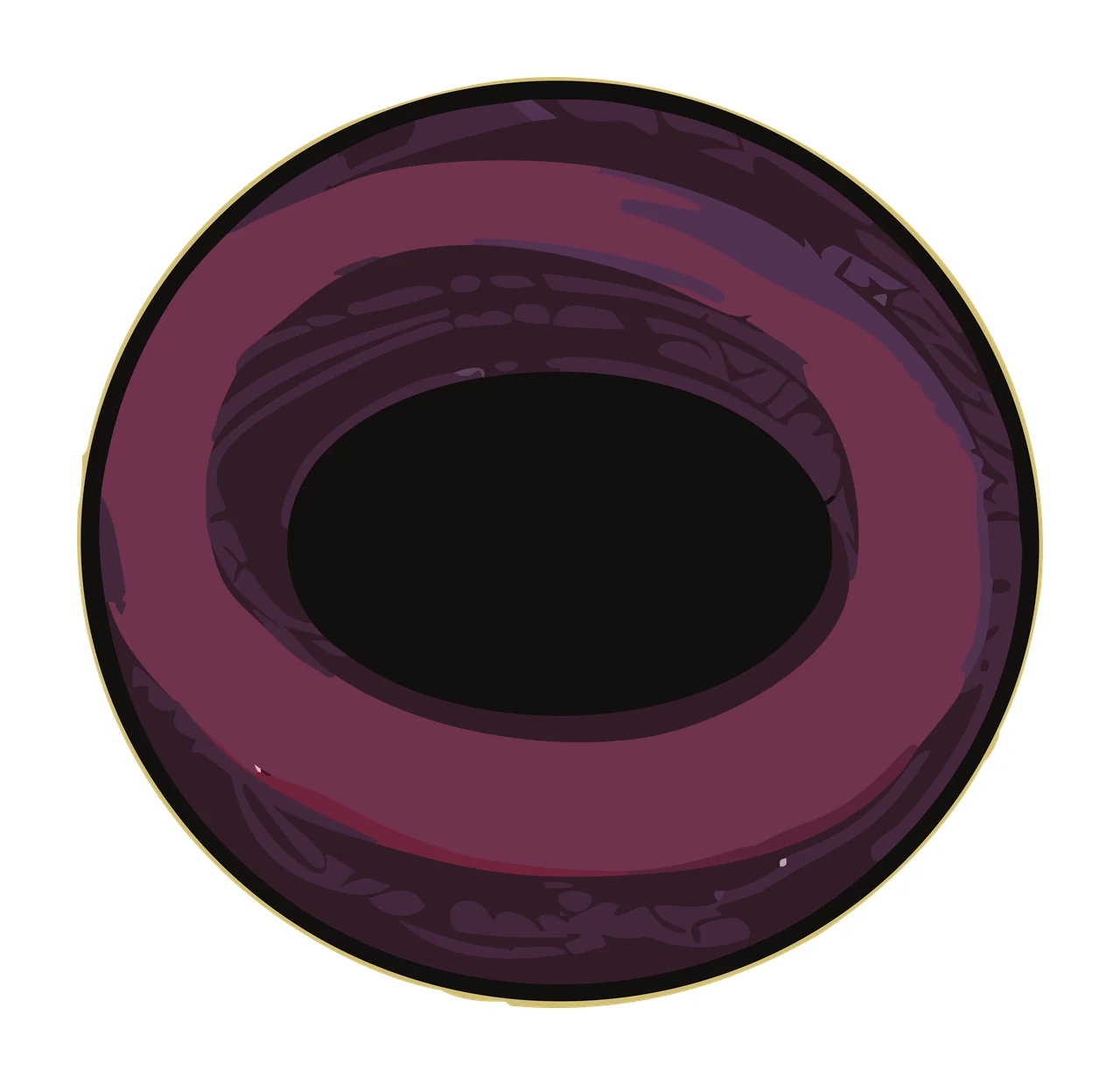 Black Filled Circle Graphic geometric white shape geometry
