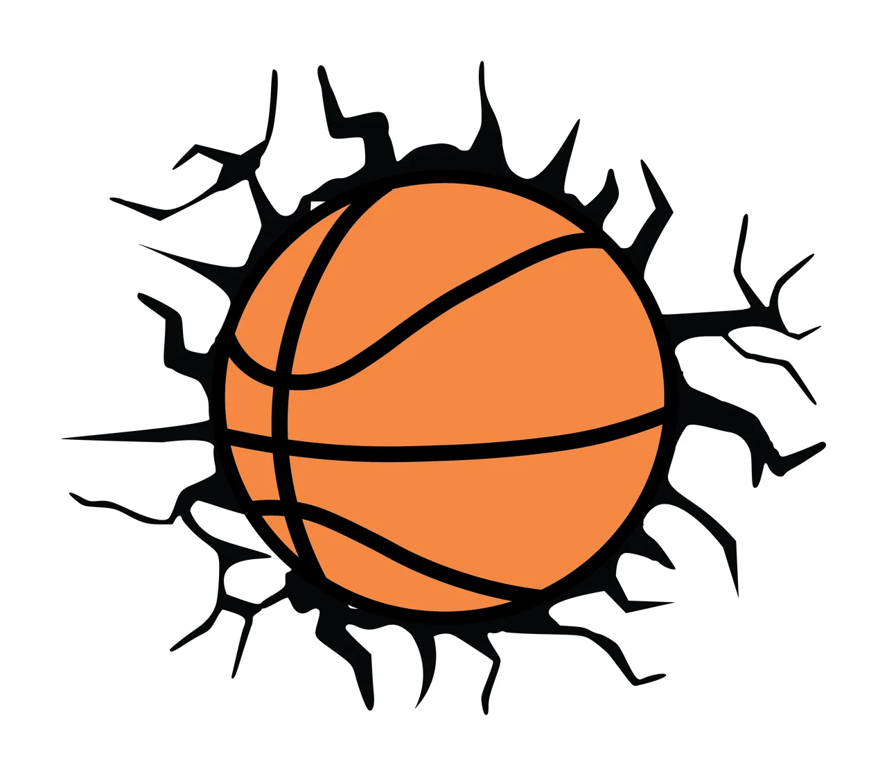 Basket Ball Fire Name Font Character 02 scalable logo design