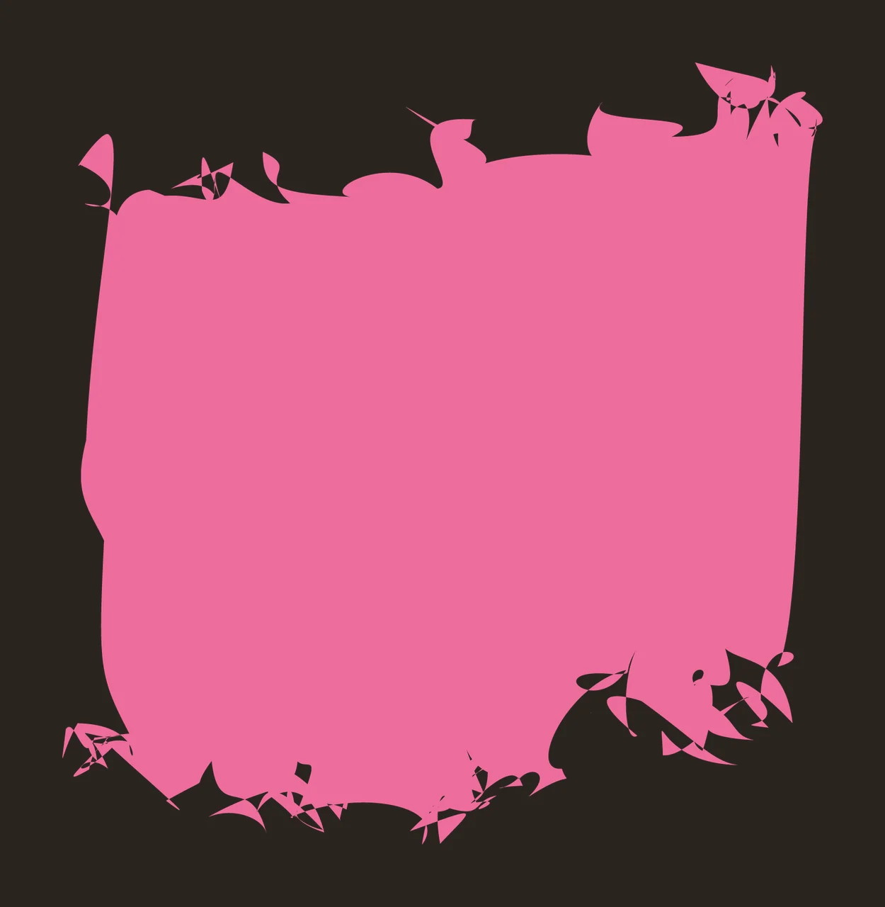 Rough Rectangular Ink Blot Shape rectangle splatter distressed contrast preview thumbnail