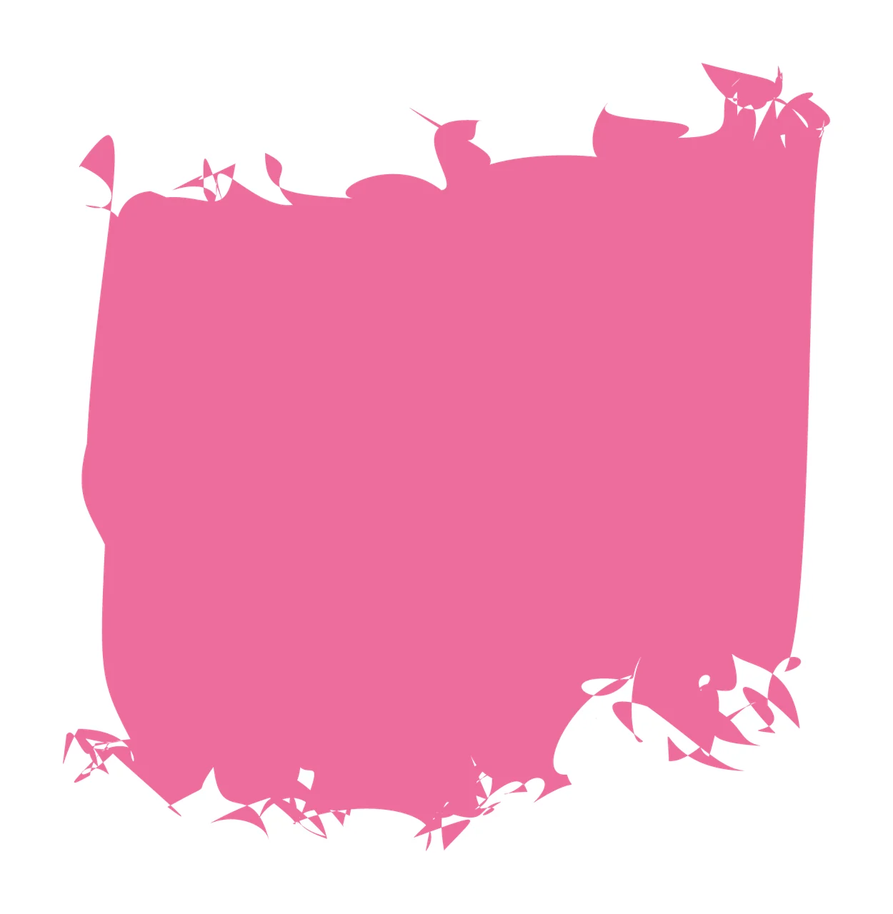 Rough Rectangular Ink Blot Shape rectangle splatter distressed