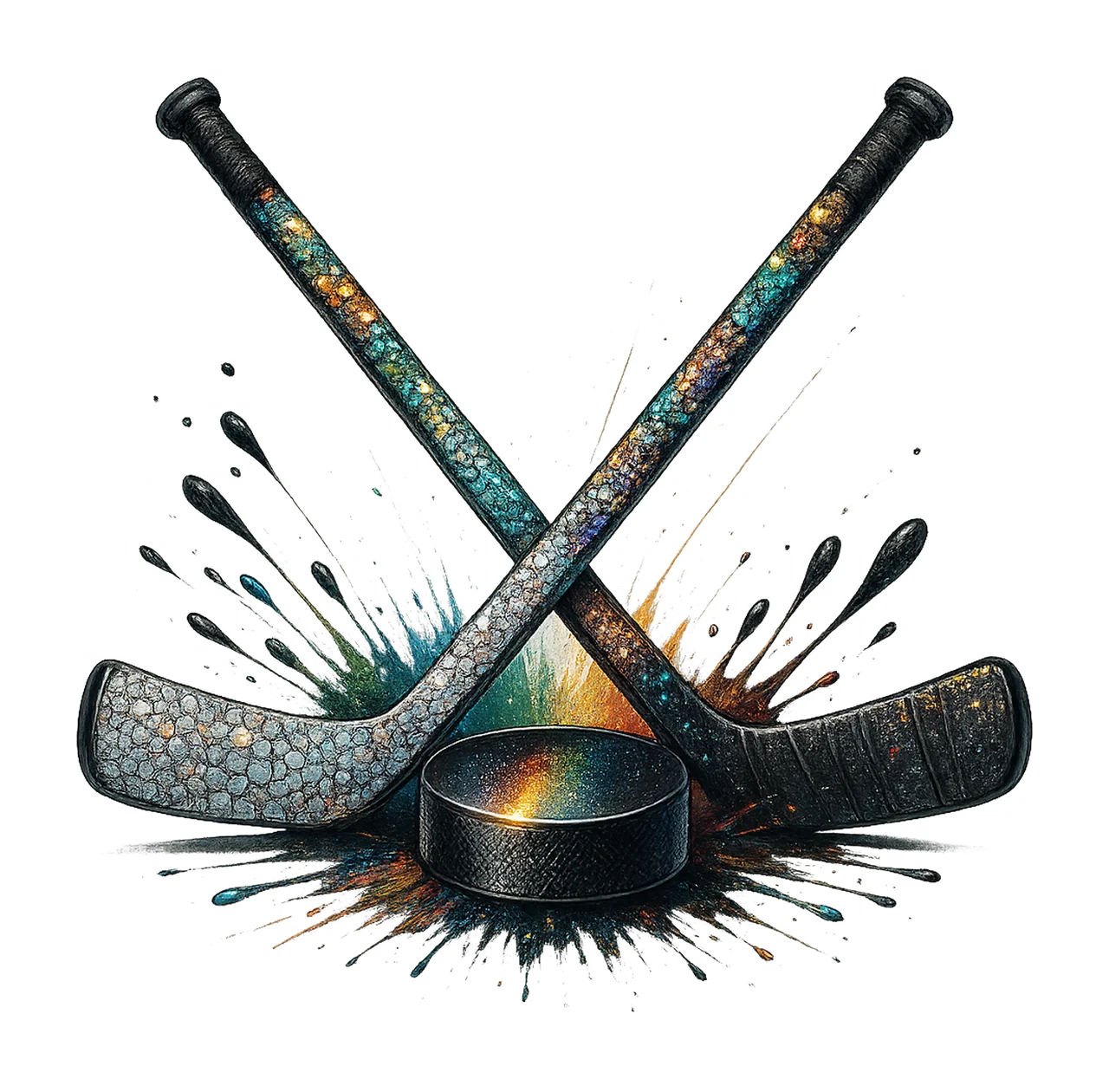 Sequin hockey Sublimation design Sports print Hockey Artwork