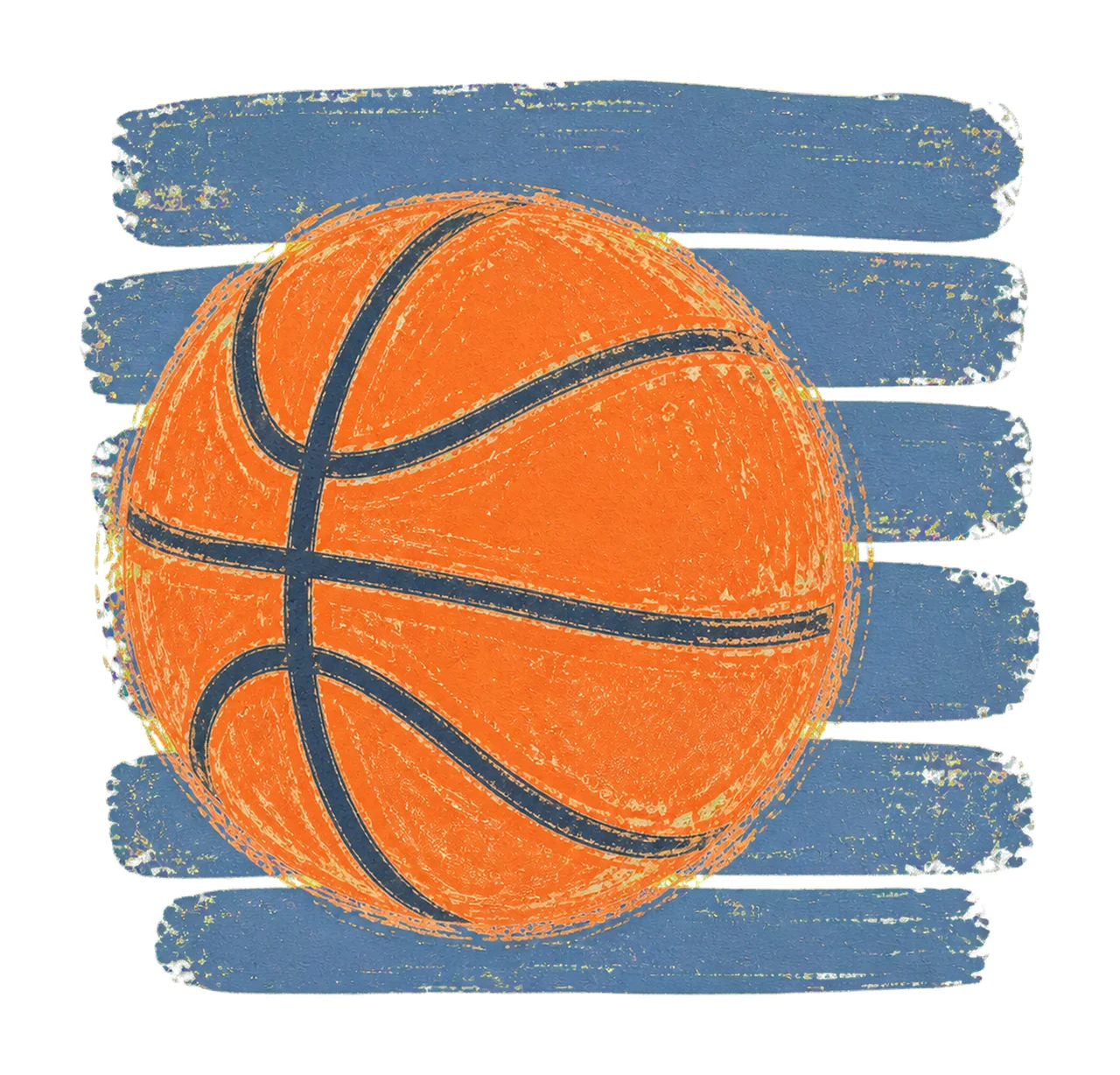 Basketball Stripes Preppy Shirt Design Trendy Variation C