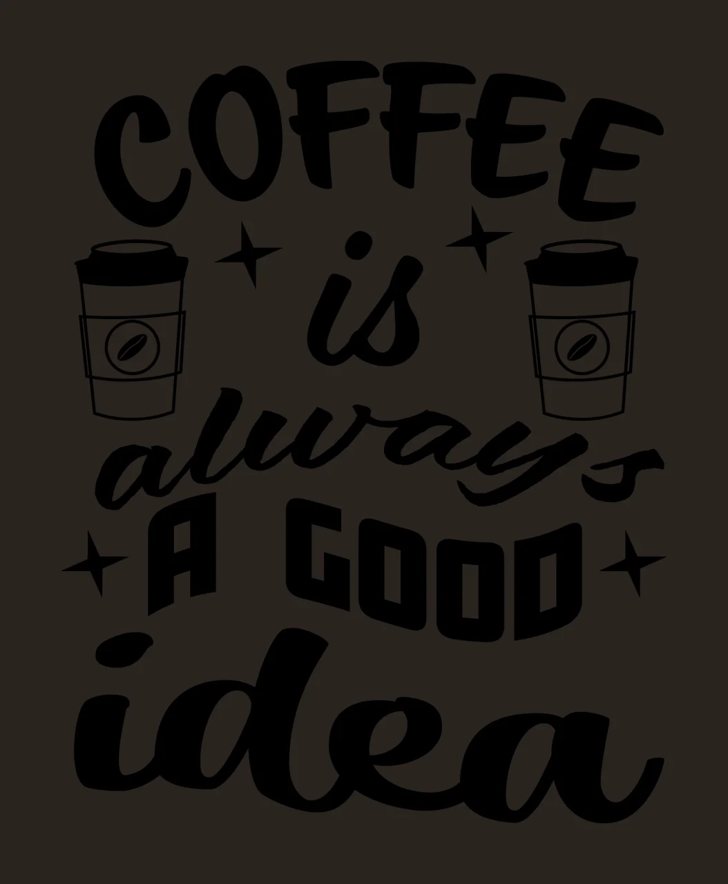 Can Glass Wrap Coffee Is Always A Good idea cup cups stars contrast preview thumbnail