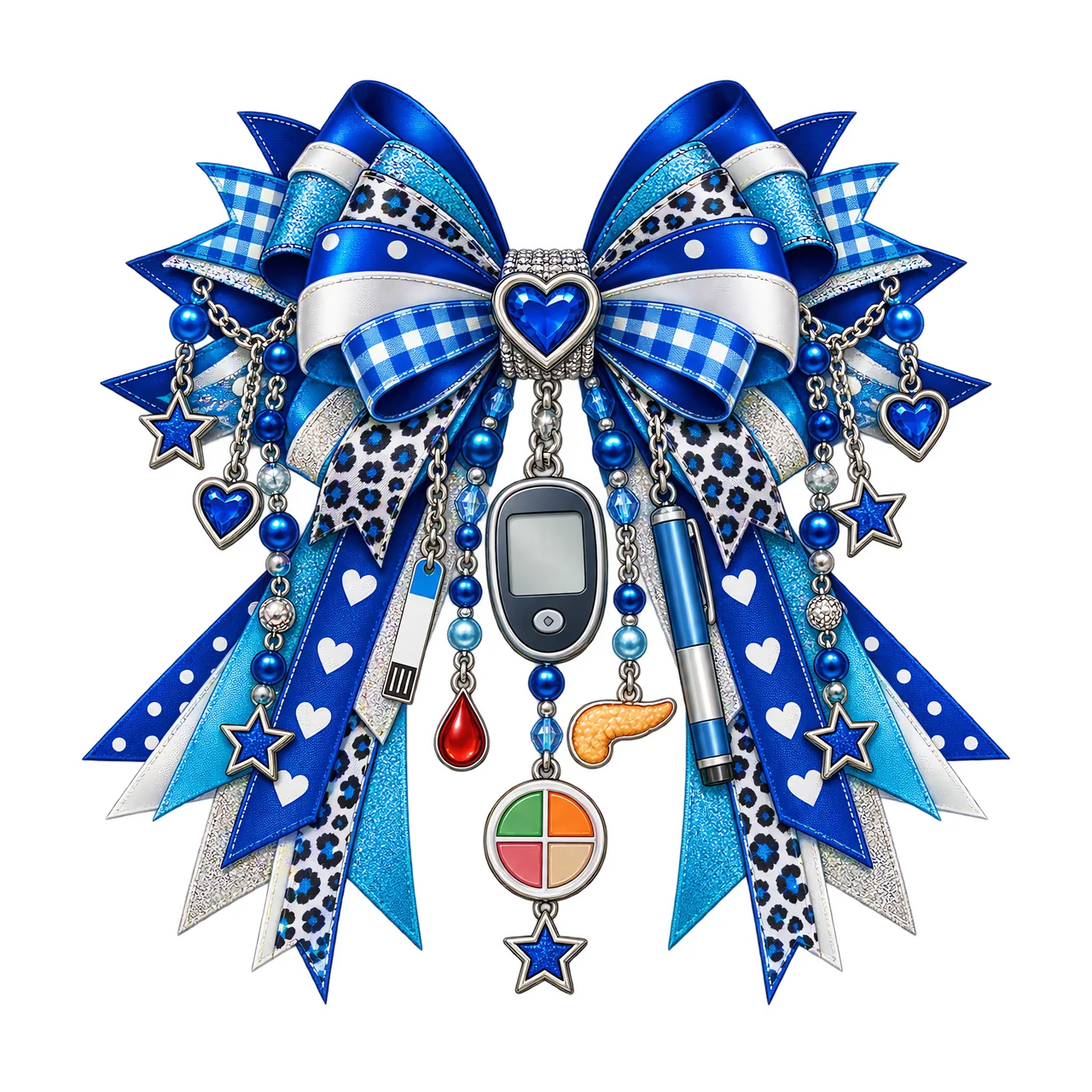 Diabetes Awareness PNG, Glucose Meter and Insulin Coquette Bow, No Text Sublimation Clipart, Transparent Digital Download