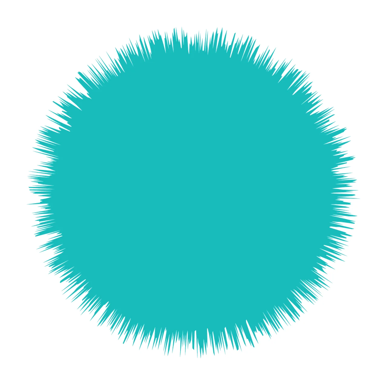 Black Circular Burst Design Element shape circle line point