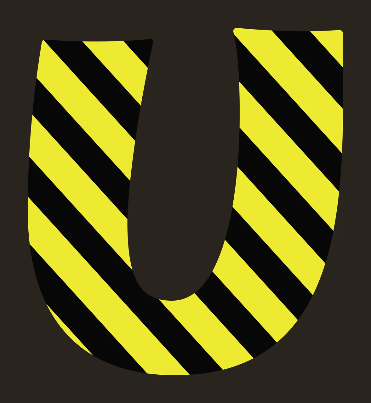 Construction Font Character 12 scalable logo design icon contrast preview thumbnail