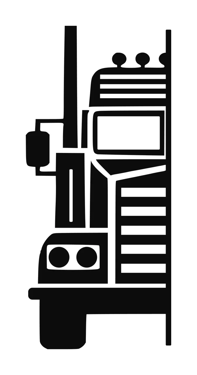 Semi Truck Monogram Character 05 pickup vehicle monster automobile