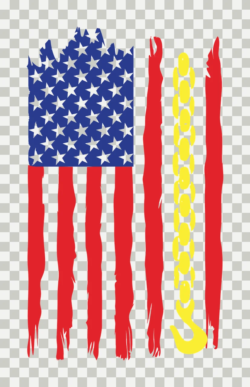 Tow Truck Flag pickup vehicle monster automobile banner Variation transparency and detail preview thumbnail