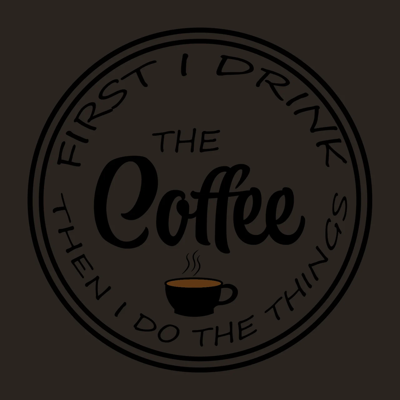 Can Glass Wrap Coffee Text typography cup circle minimalist contrast preview thumbnail