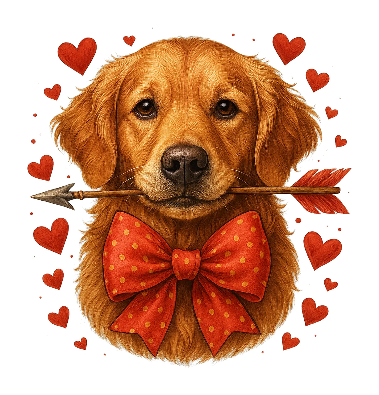 Highland Cow Valentine Coquette Retro Valentine Heart Love