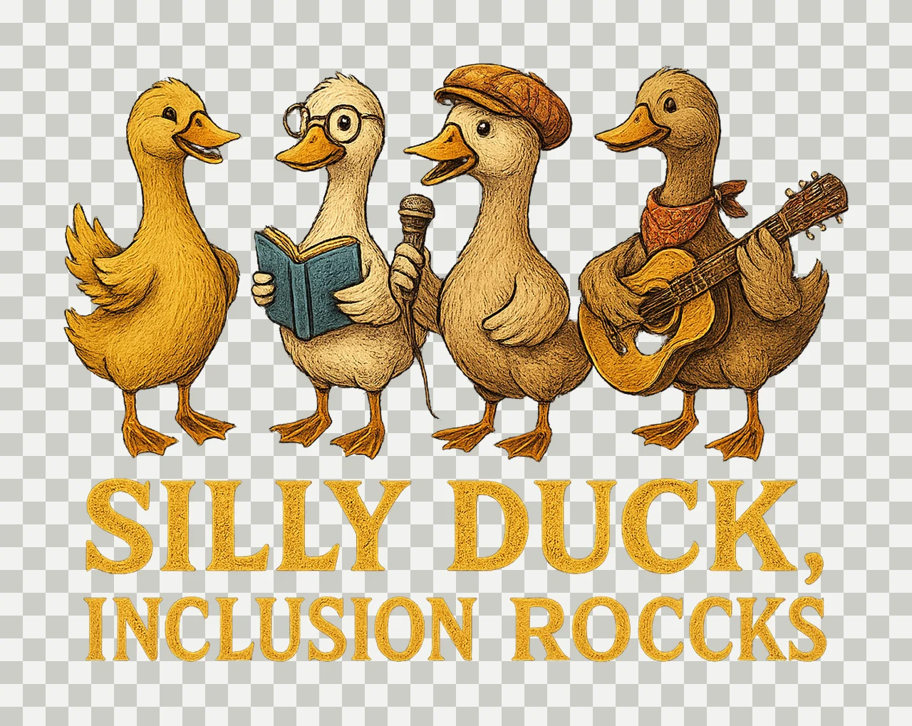 Goose Inclusion Everyone Belongs Design Autism Acceptance transparency and detail preview thumbnail