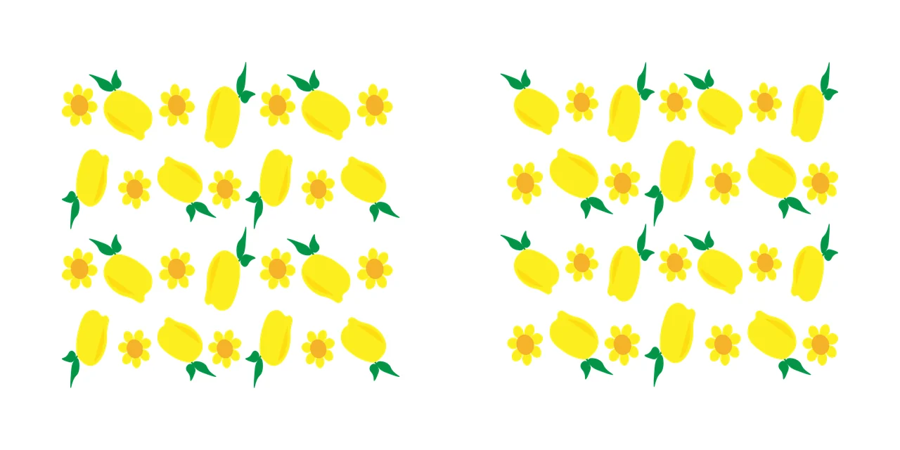 Can Glass Wrap Flowers And Lemons Botanical Pattern leaves