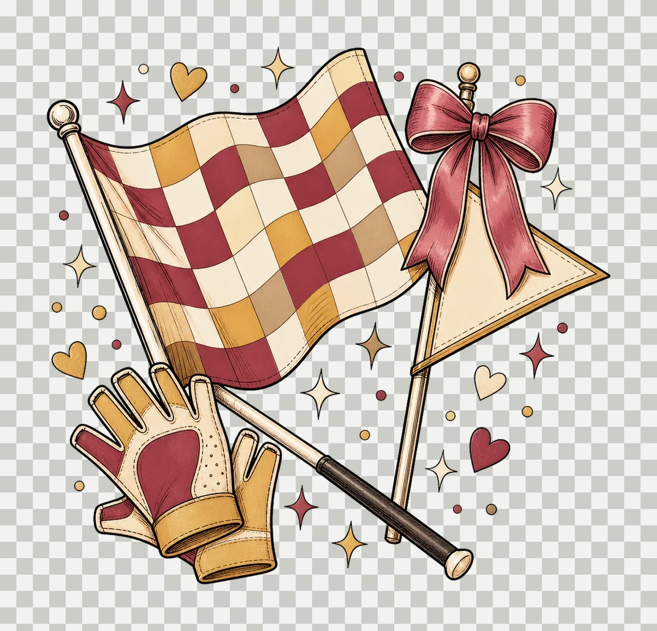 color guard 02 preppy checker sublimation instant shirt transparency and detail preview thumbnail