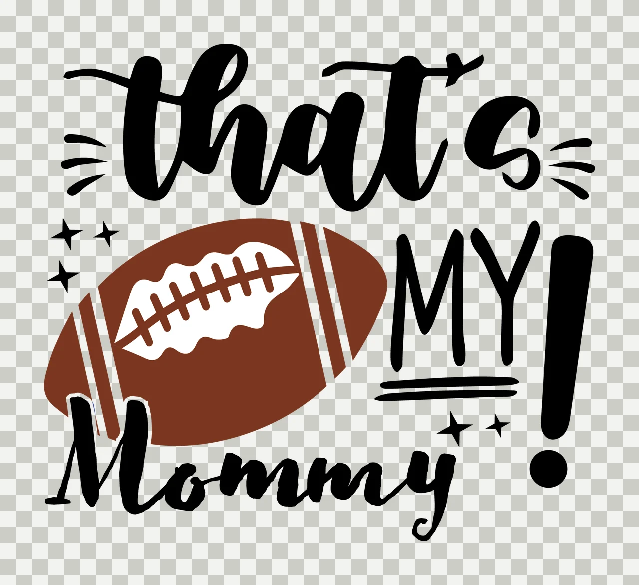 Football Illustration american gridiron touchdown pigskin Variation transparency and detail preview thumbnail