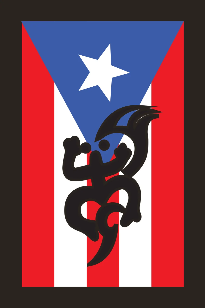 Tribal Lizard Symbol Vertical Graphic pattern lines silhouette contrast preview thumbnail