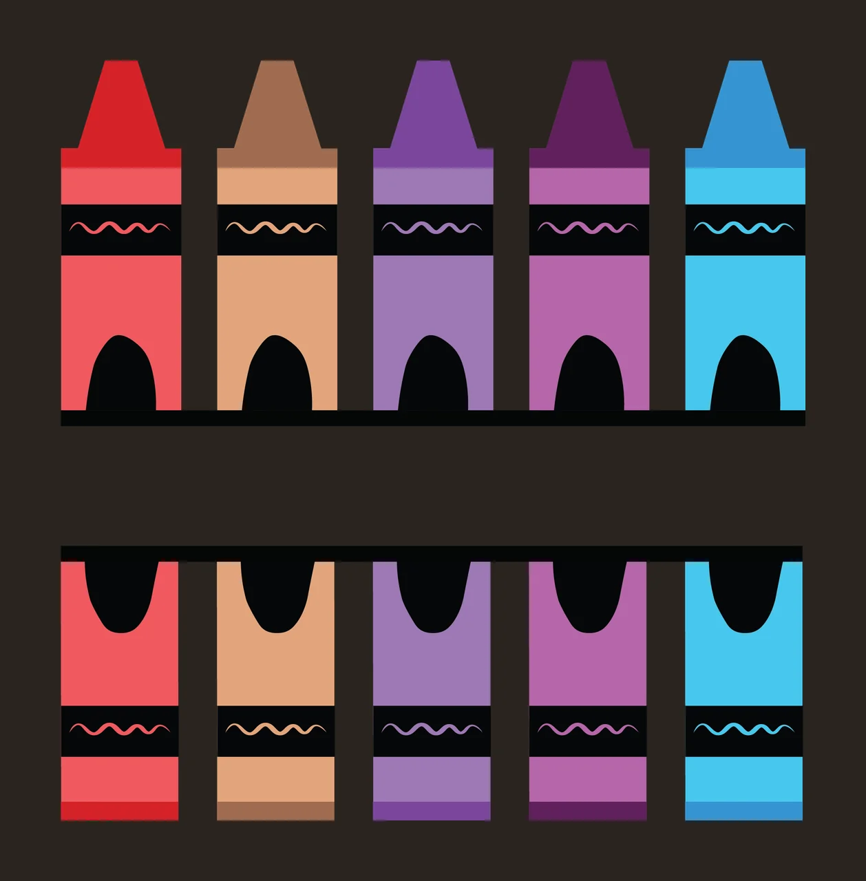 Black Picket Fence Vertical Elements posts crossbar silhouette contrast preview thumbnail
