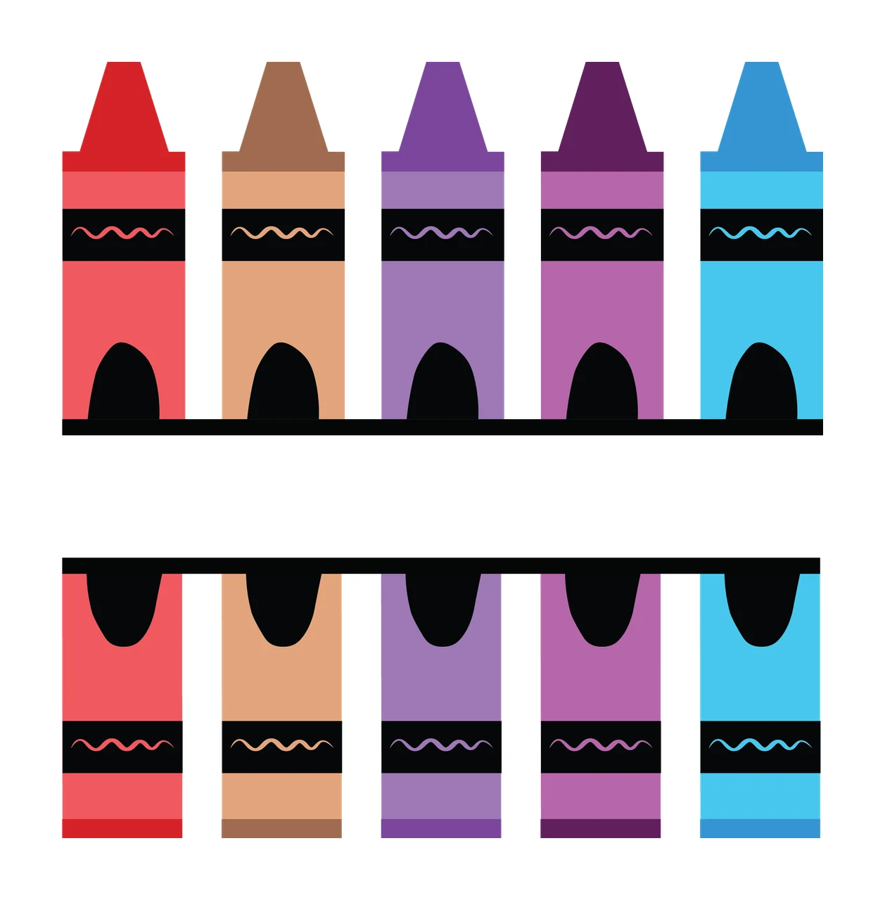 Black Picket Fence Vertical Elements posts crossbar silhouette