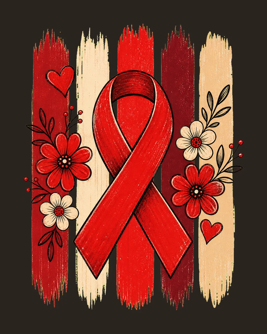 Blood Cancer Awareness sublimation instant shirt Variation D contrast preview thumbnail